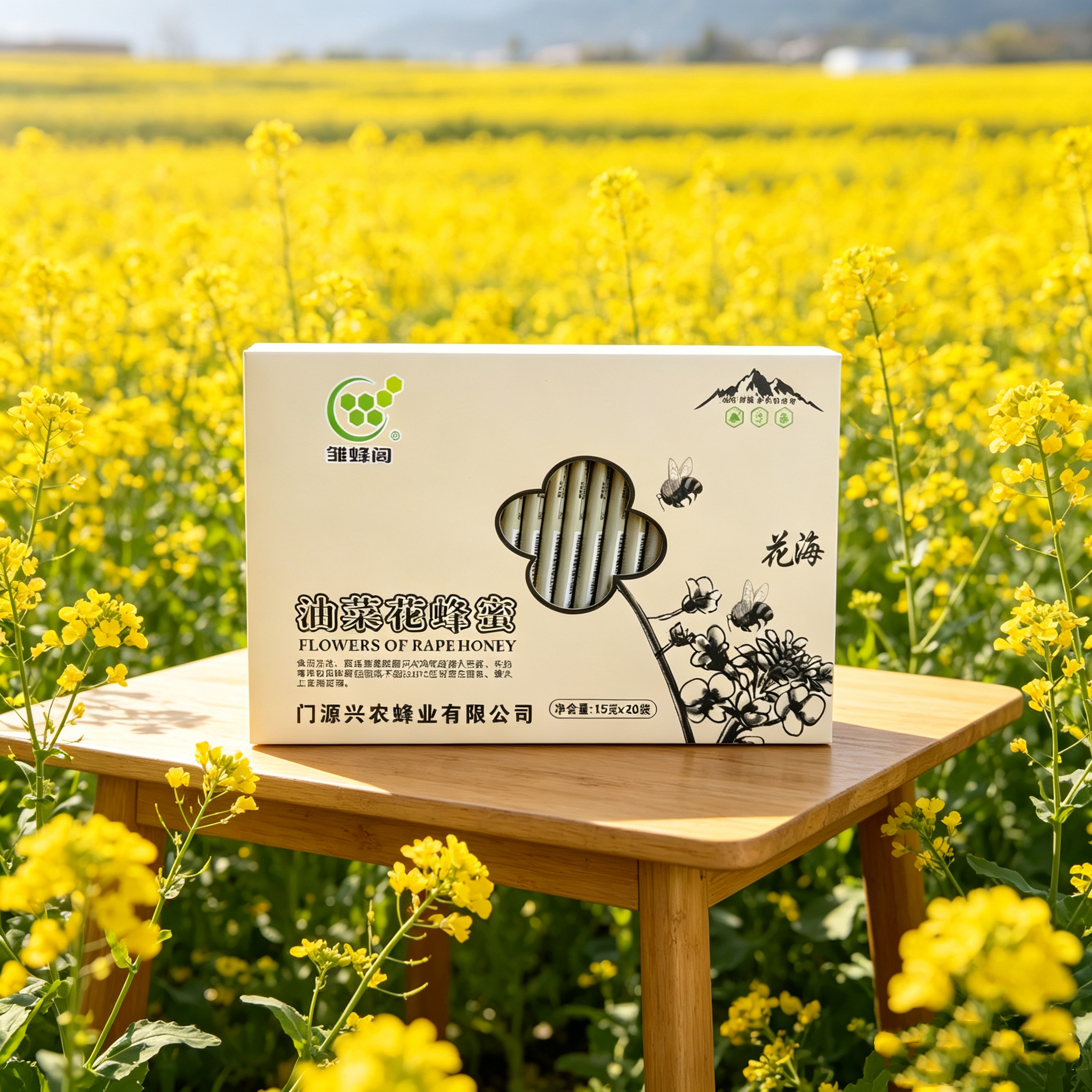 油菜花蜂蜜15克x20袋