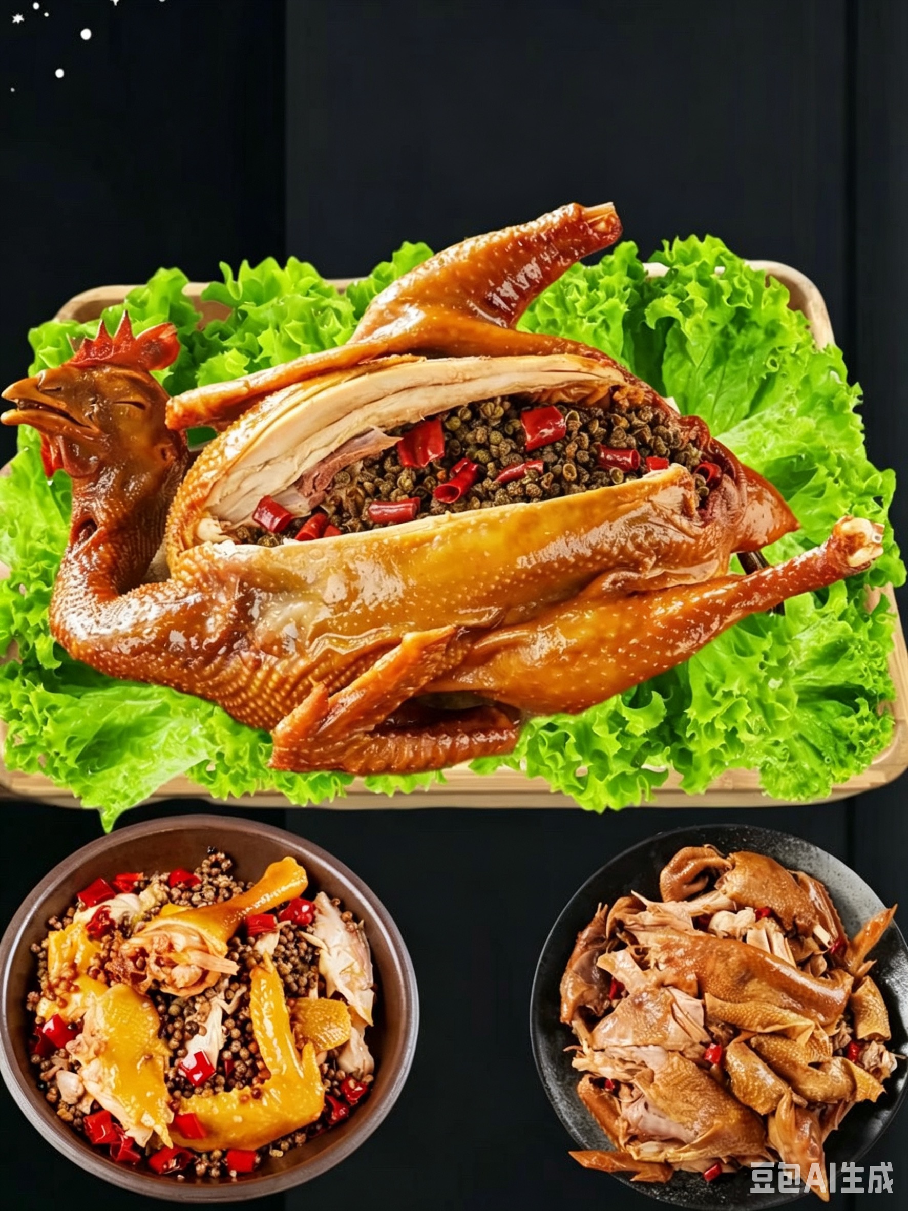 椒麻鸡（500天SPF级养殖标准母鸡）