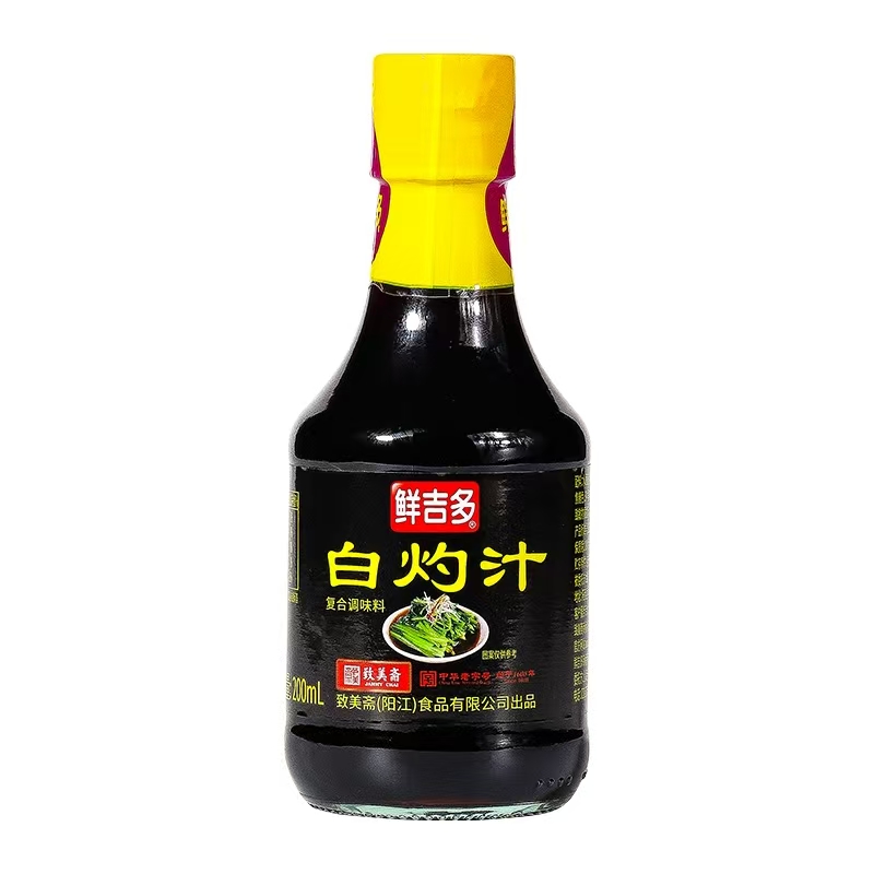 鲜吉多白灼汁200ml/1L 