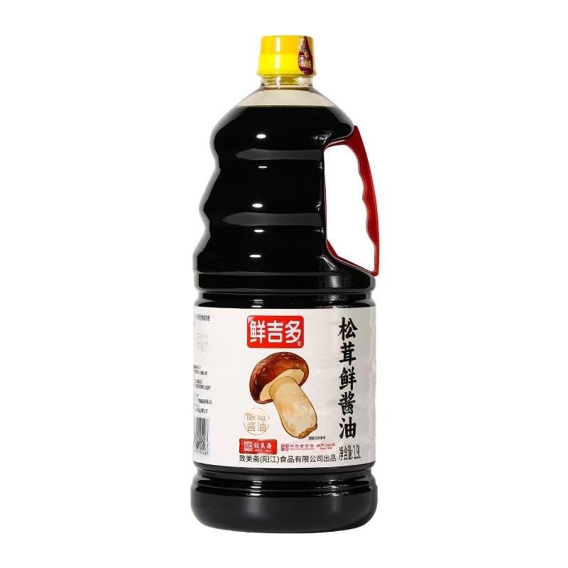 鲜吉多松茸鲜酱油1.9L（1.9L*6桶）
