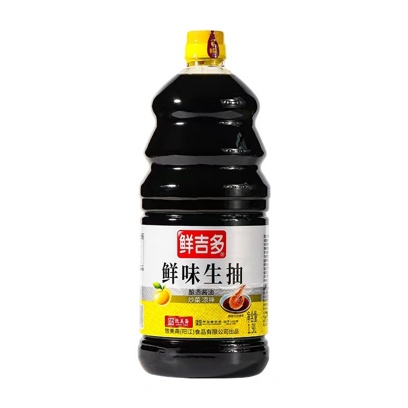鲜吉多鲜味生抽1.9l