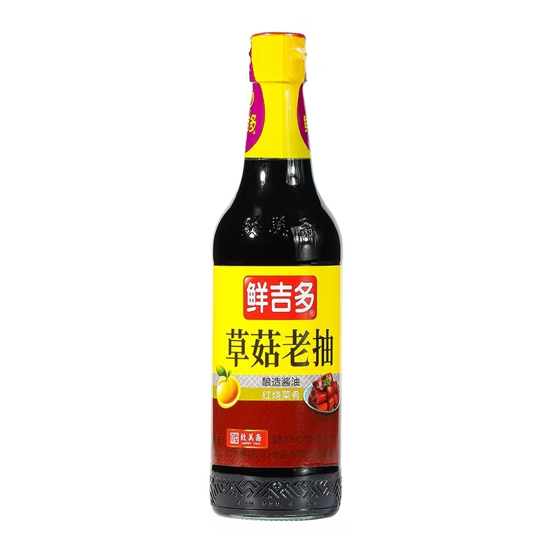 鲜吉多草菇老抽500ml