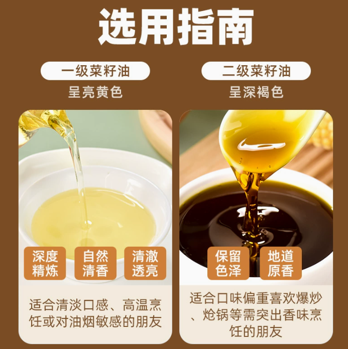 四川风味非转基因菜籽油5L