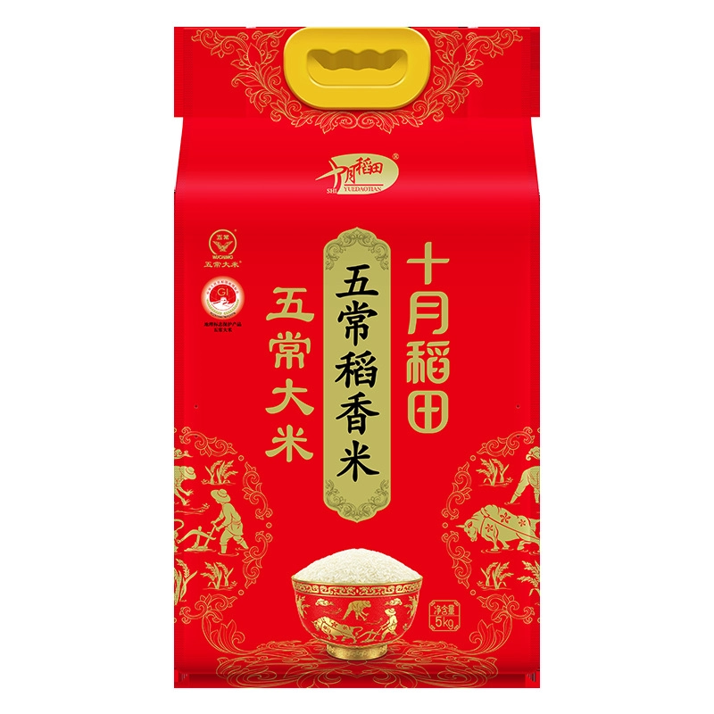 【十月稻田】五常稻香米  5kg