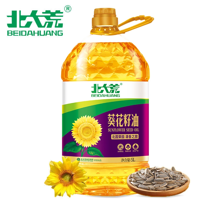【北大荒】压榨清香一级葵花籽油  5L