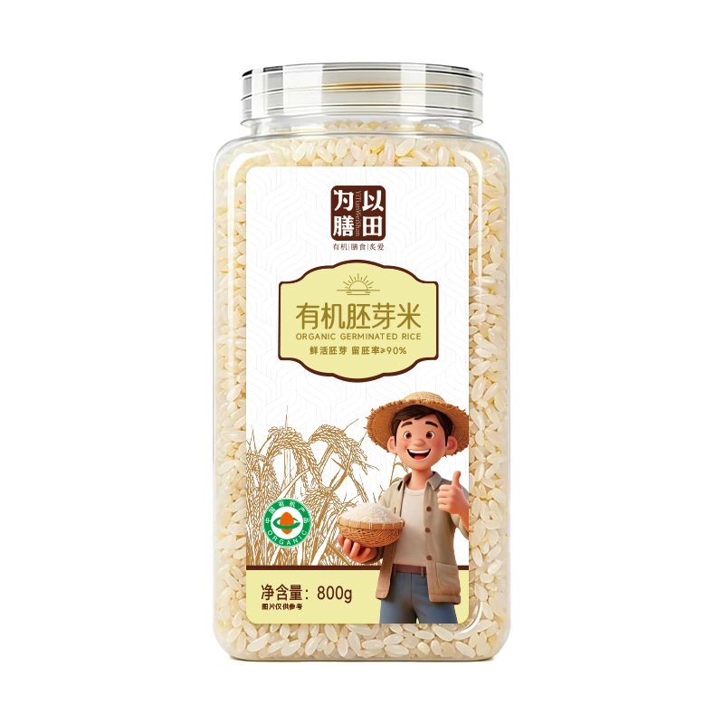 【以田为膳】有机胚芽米  800g