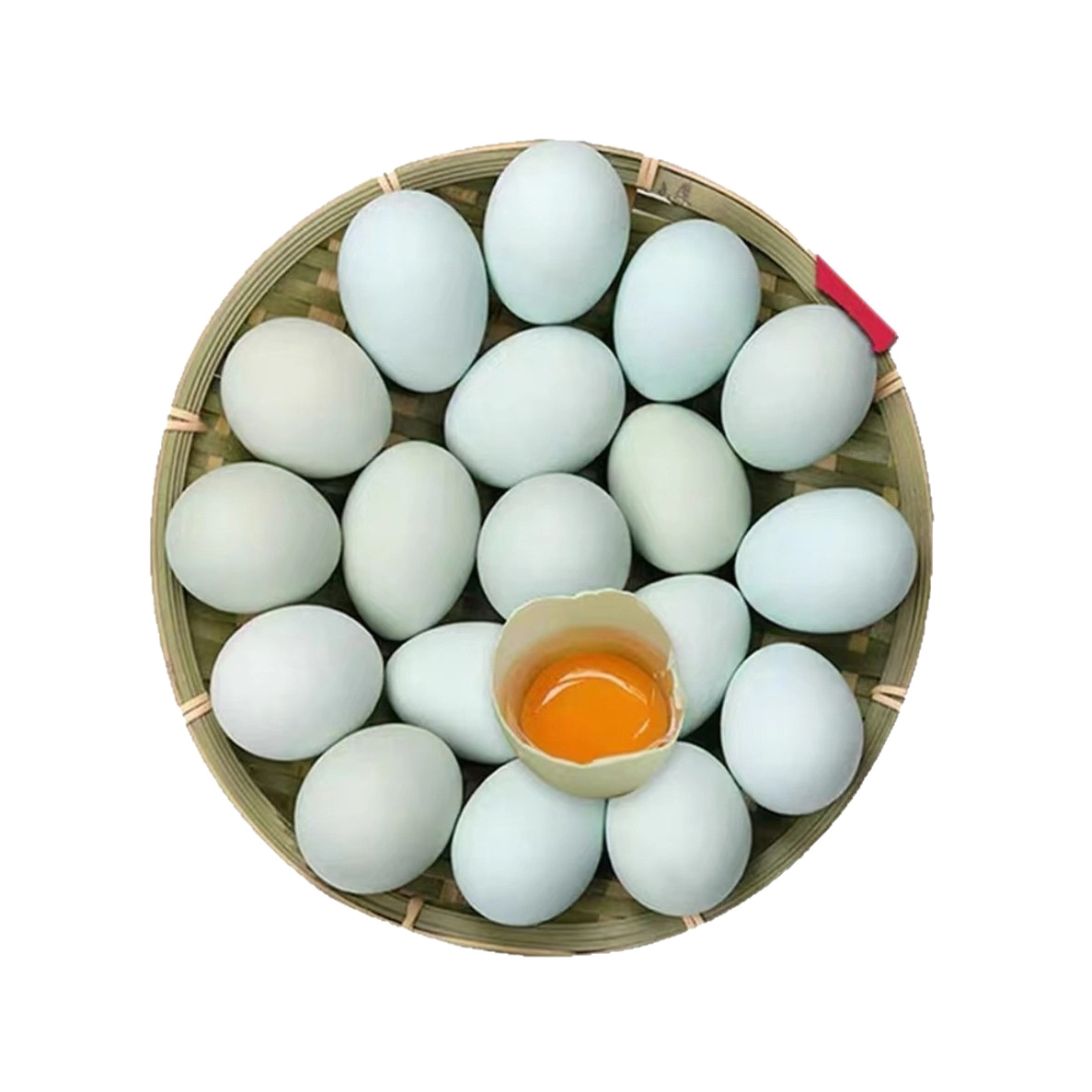 富硒无抗绿壳土鸡蛋  