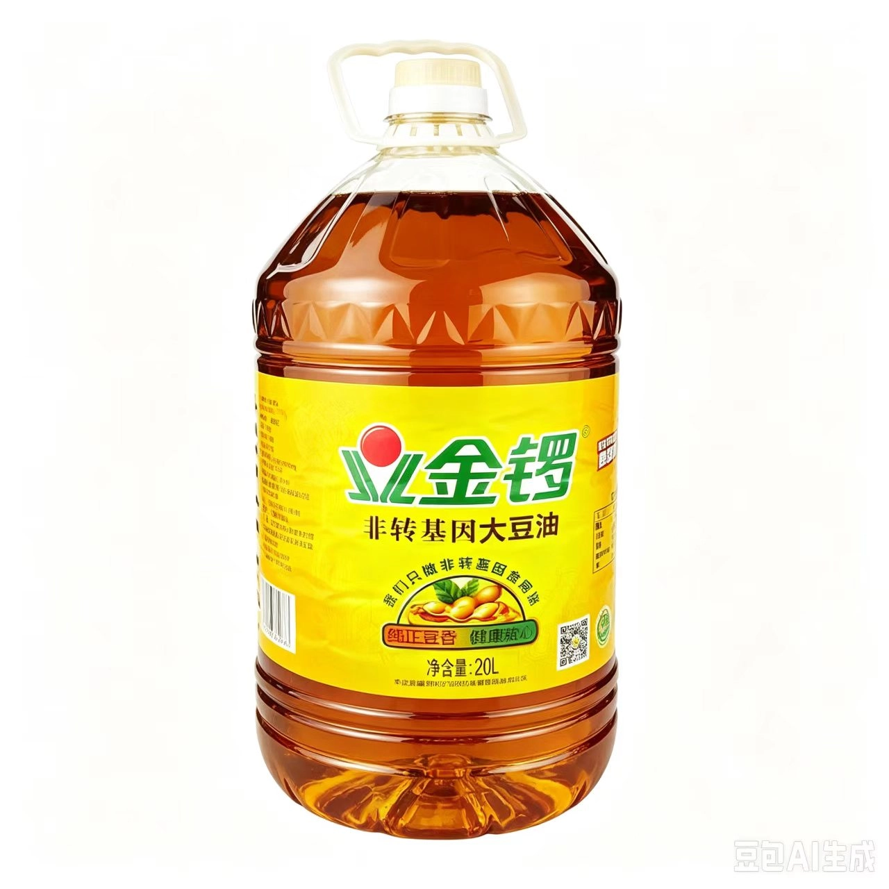 【金锣】一级非转基因大豆油  20L
